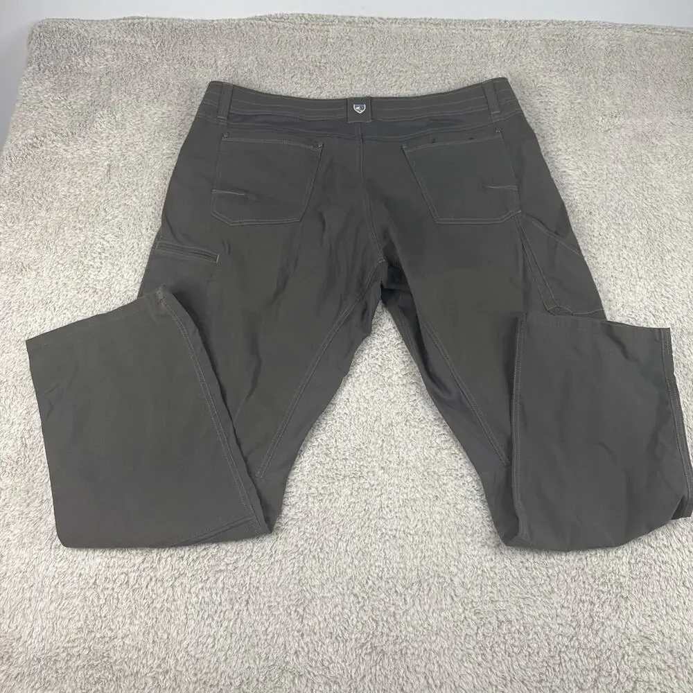 Kuhl Pants Mens 42x32 Gray Radikl Hiking Stealth Pockets Outdoors - Picture 8 of 11